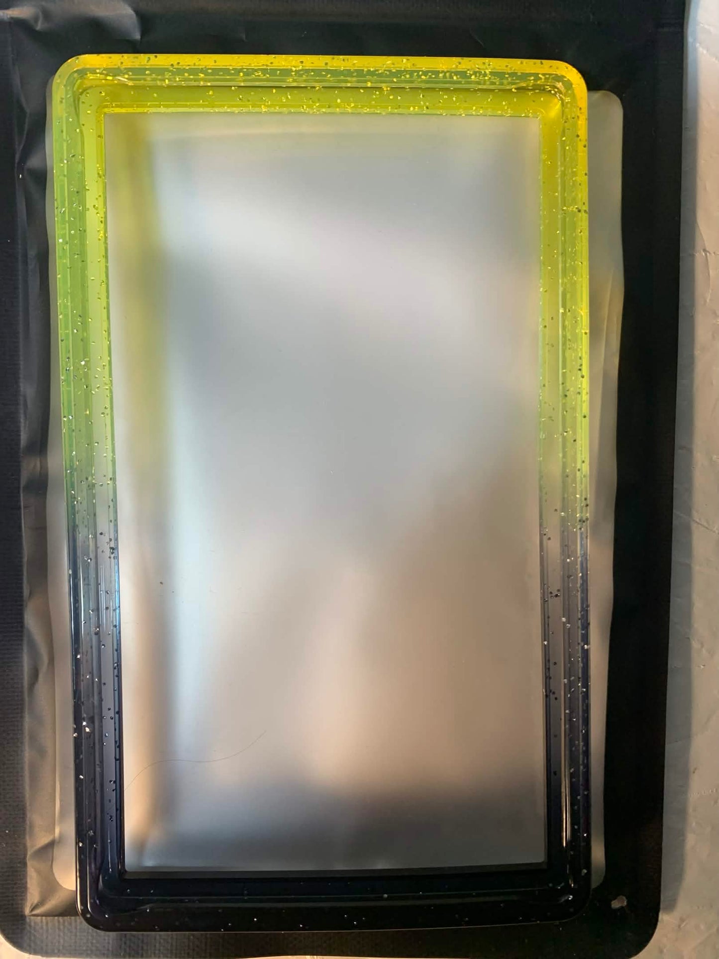 Yellow/Black Glossy Sparkle PSA Bumper