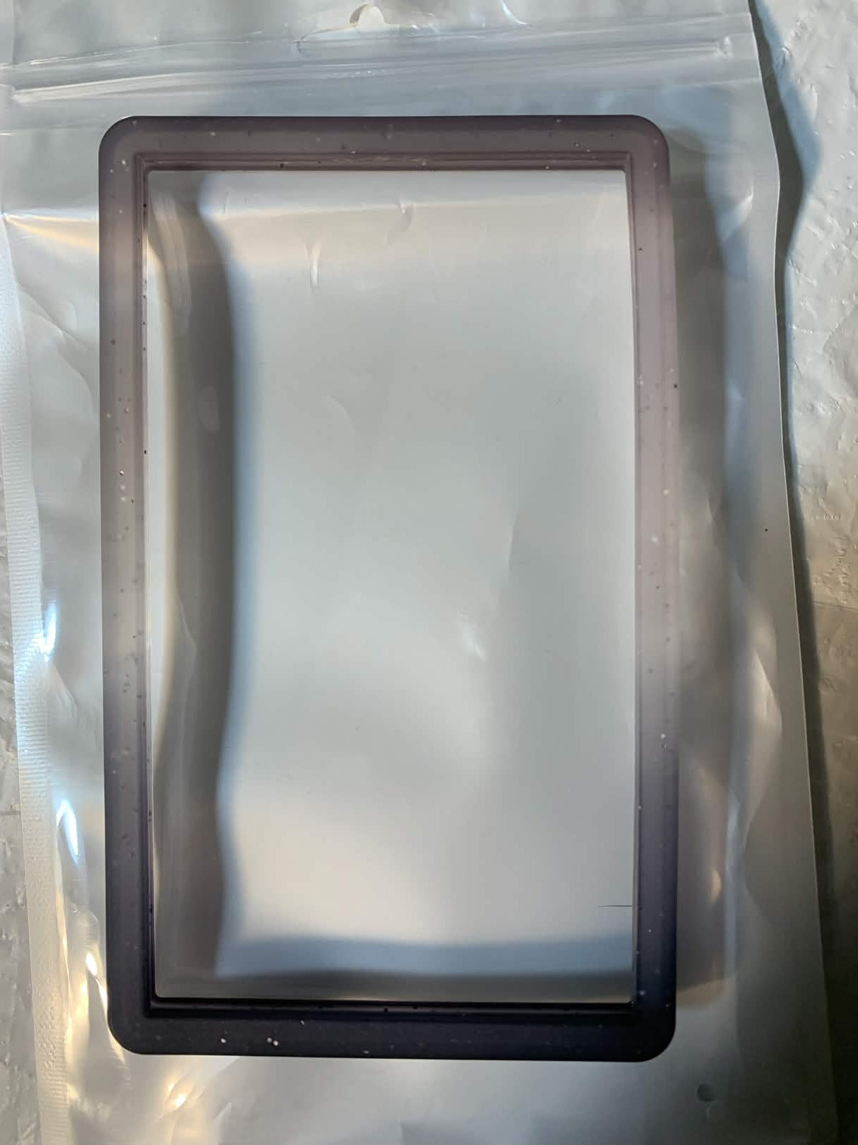 Dark Grey/White/Black Matte Sparkle PSA Bumper