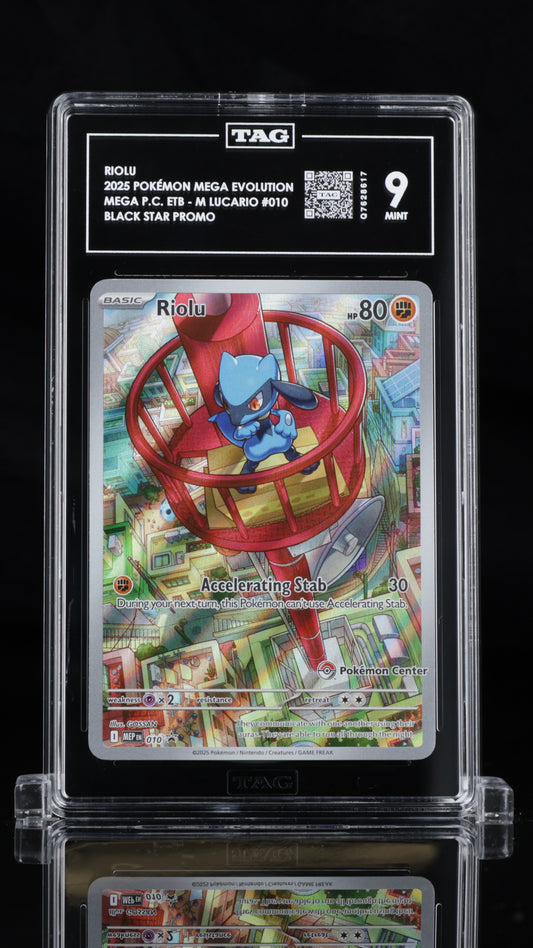 Riolu Pokemon Center Promo SVP 010 TAG 9