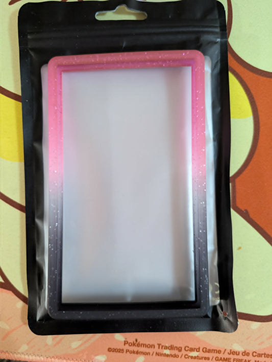 Pink/Black Matte Sparkle PSA Bumper