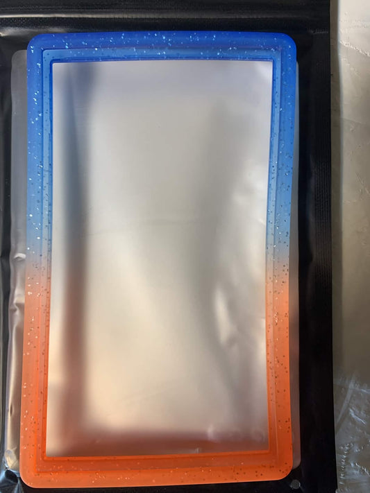 Dark Blue/Red Matte Sparkle PSA Bumper
