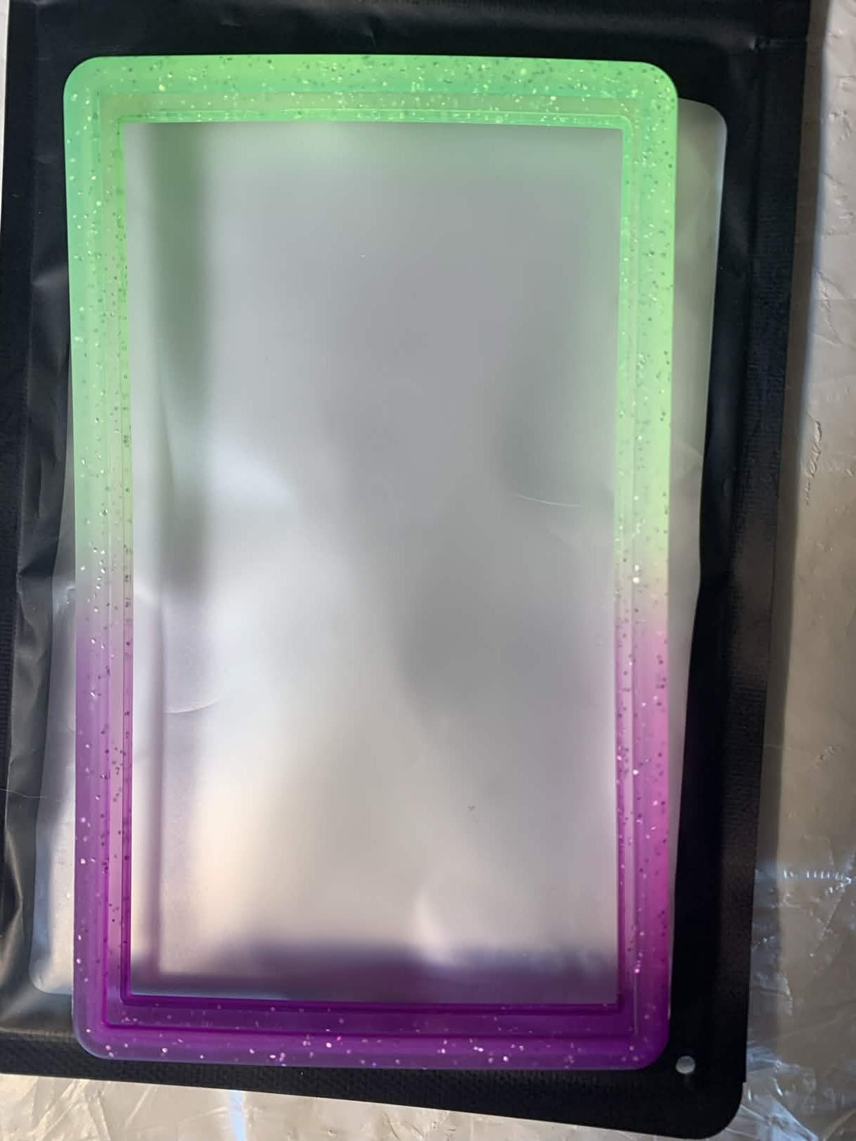 Green/Purple Matte Sparkle PSA Bumper