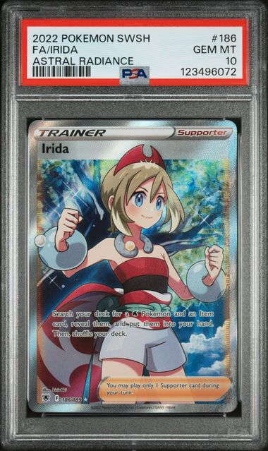 Irida Astral Radiance Full Art PSA 10