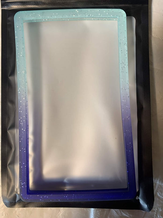 Light/Dark Blue Matte Sparkle PSA Bumper