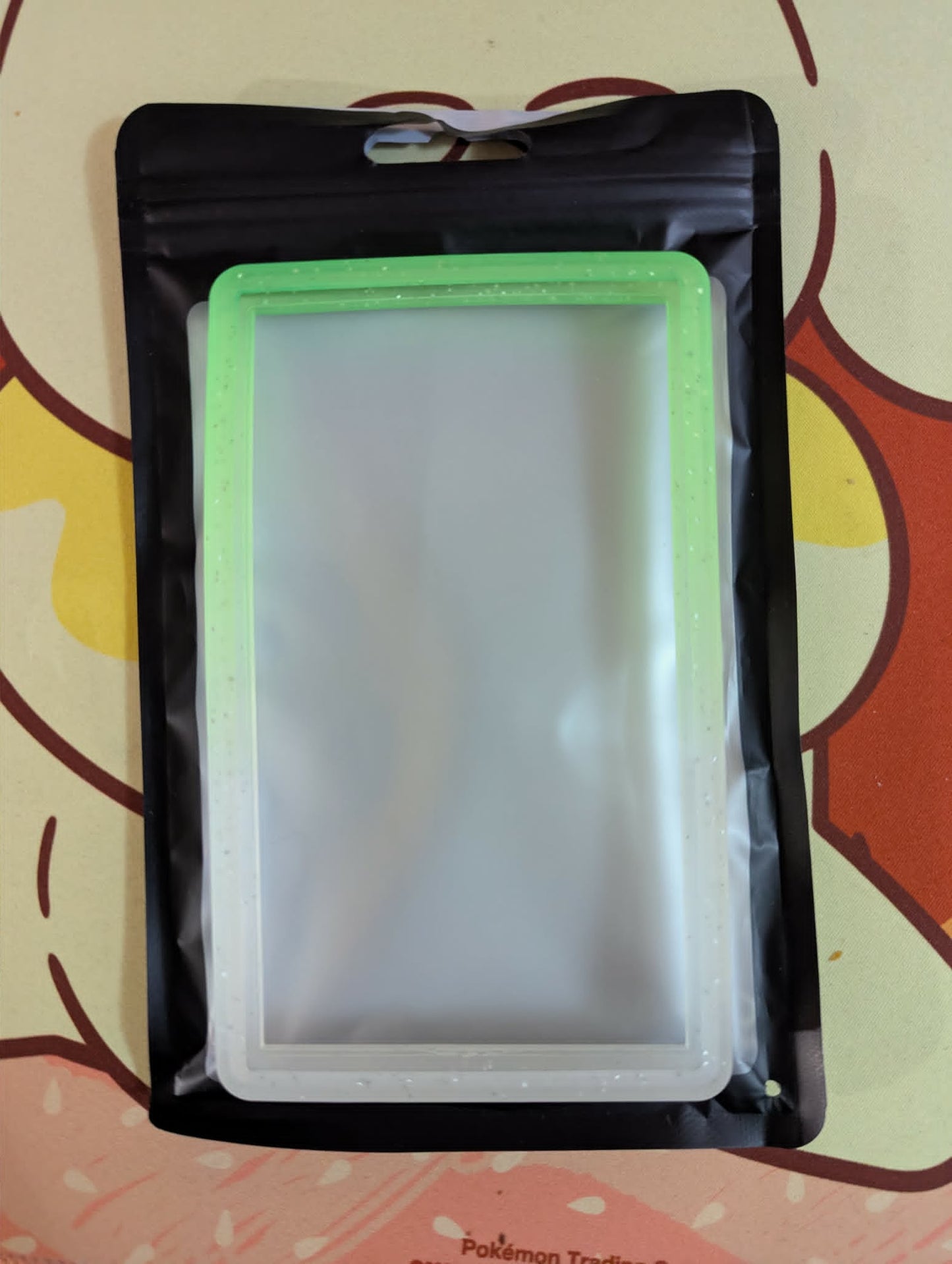 Light Green/White Matte Sparkle PSA Bumper