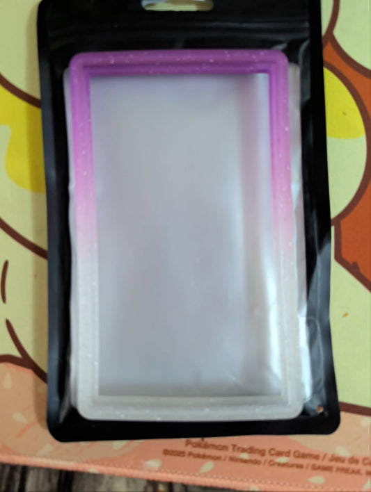 Purple/White Matte Sparkle PSA Bumper