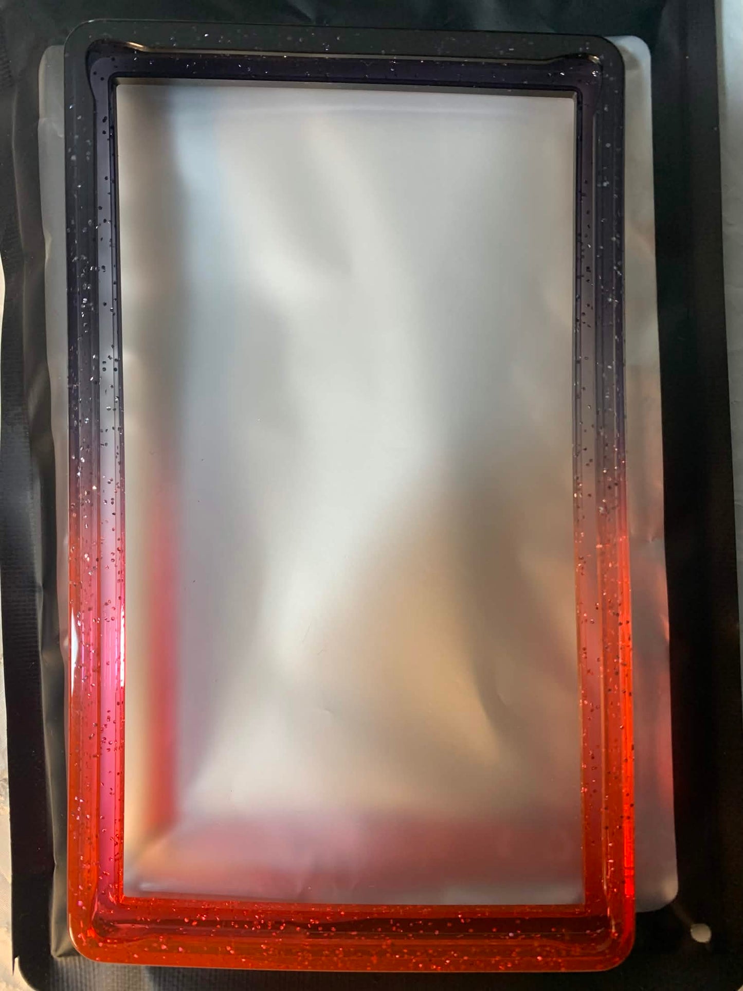 Red/Black Glossy Sparkle PSA Bumper