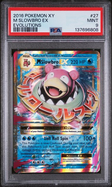 Mega Slowbro EX 27/108 PSA 9