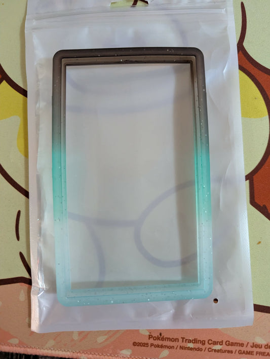 Black/Teal/White Matte Sparkle PSA Bumper