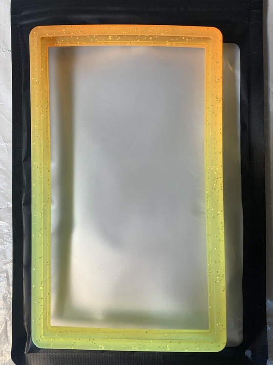 Light Yellow/Orange Matte Sparkle PSA Bumper
